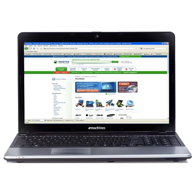 Замена камеры ноутбука Acer eMachines E730Z