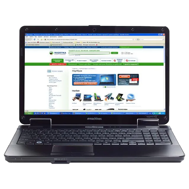 Замена камеры ноутбука Acer eMachines E527