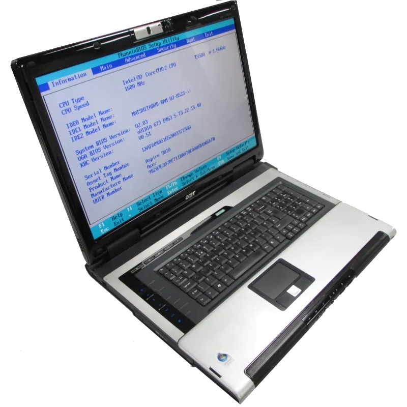 Замена камеры ноутбука Acer Aspire 9813WKMi