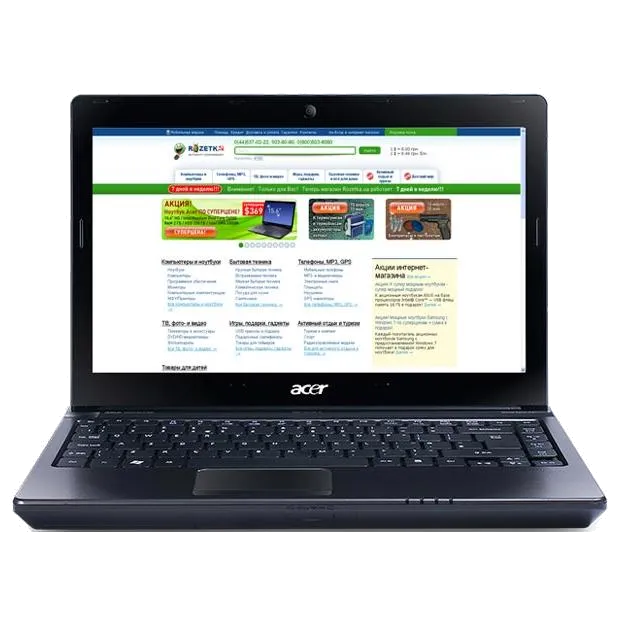 Замена камеры ноутбука Acer Aspire 3750