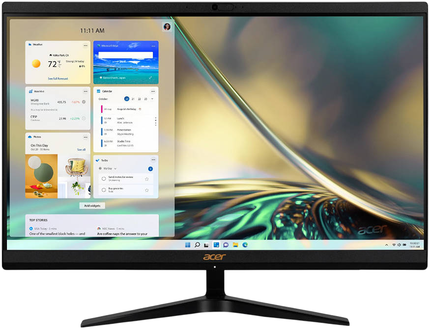 Замена материнской платы Acer Aspire C24‑1700
